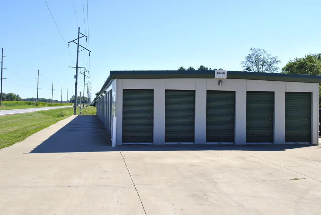 Bryant outdoor storage lockers.