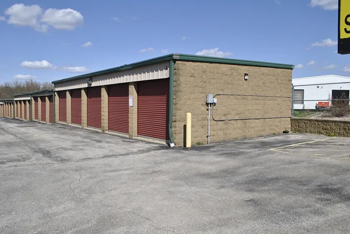 Large outdoor storage units.