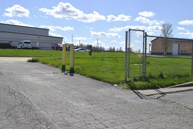 Normal Self Storage facility fenced.