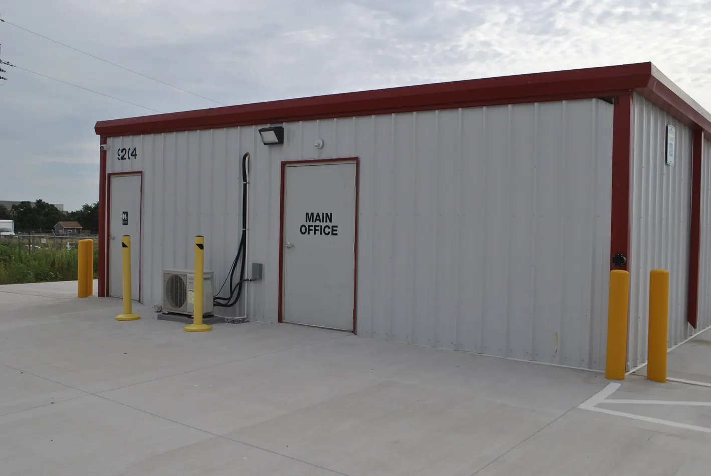 Main office entrance.