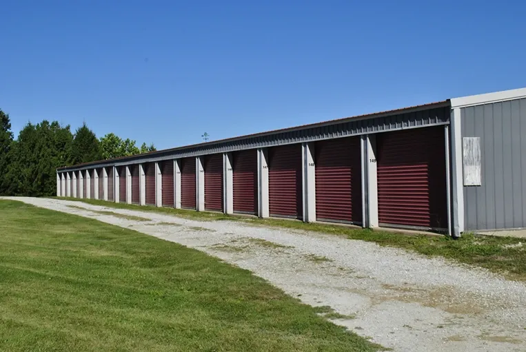 Outdoor storage units at U-Store-It - Lewistown.