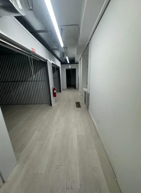 Indoor large storage units.