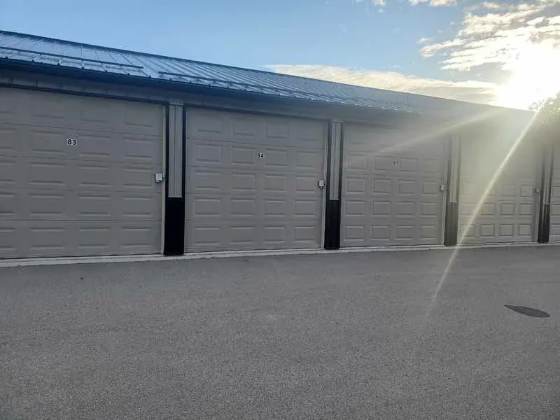 Storage units in Mason City, IA.